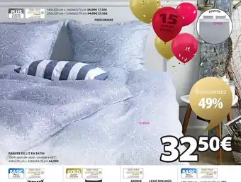 JYSK Parure de Lit En Satin offre