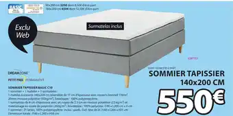 JYSK Sommier Tapissier Basic C10 offre
