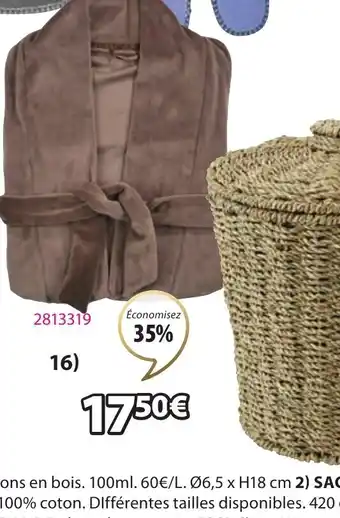 JYSK Peignoir Finja offre