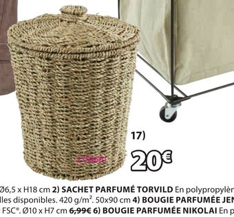 JYSK Poubelle de Salle de Bain Vegby offre