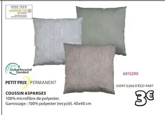 JYSK Coussin Asparges offre