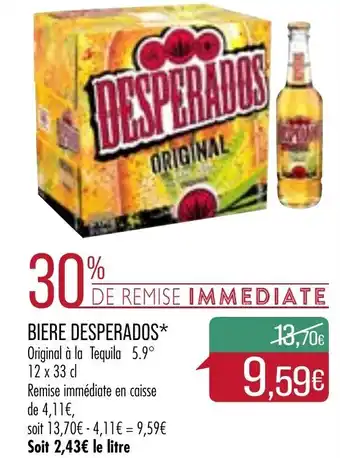 Match Biere Desperados offre