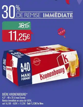 Match Bière Kronenbourg offre