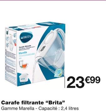 Monoprix Brita carafe filtrante offre