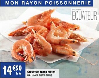Migros Crevettes cuites offre