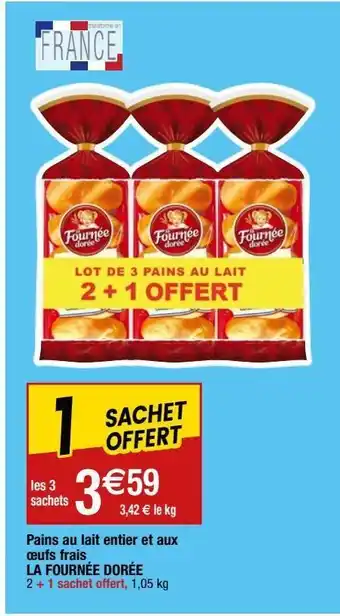 Migros Pain au lait la fournée dorée offre