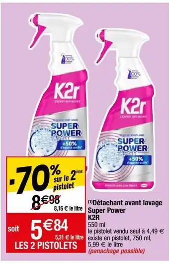 Détachant k2r