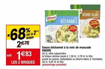 Sauces knorr