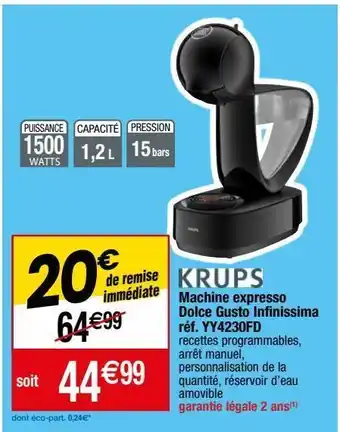 CafetiĂšre expresso krups