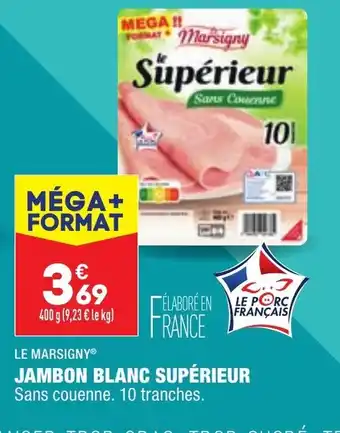 ALDI Jambon Blanc Supérieur offre