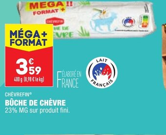 ALDI Bûche de chèvre offre