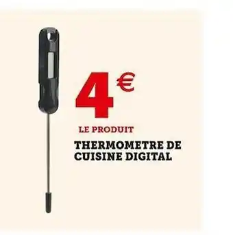 Thermomètre de cuisine digital