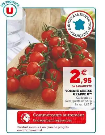 Tomate cerise grappe u