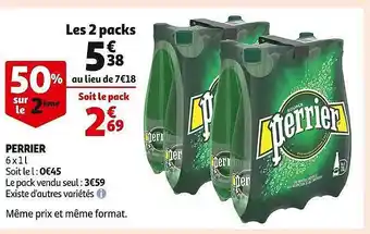 Auchan Perrier offre