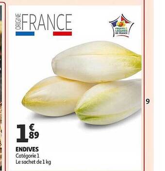 Auchan Endives offre