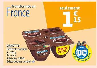 Auchan Danette offre