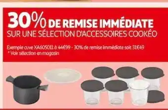 Auchan Accessoires cookéo offre