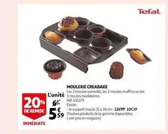 Moulerie creabake tefal
