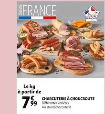 Auchan Charcuterie à choucroute offre
