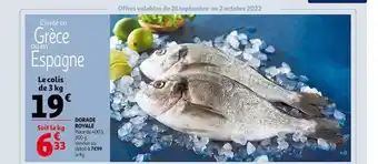 Auchan Dorade royale offre