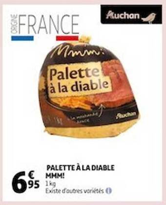 Auchan Palette à la diable mmm! offre