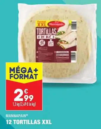 ALDI 12 Tortillas XXL offre