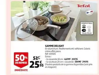 Gamme delight tefal