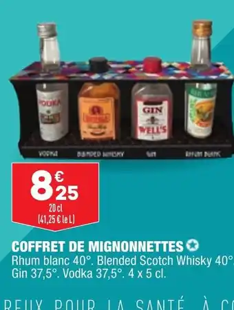 Coffret de Mignonnettes