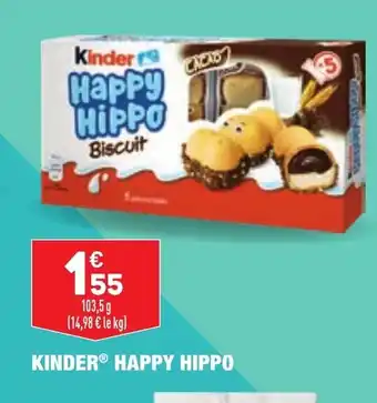 Kinder Happy Hippo