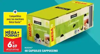 ALDI 40 Capsules Cappuccino offre