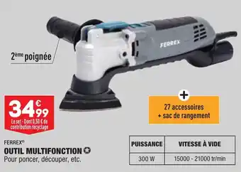 Outil multifonction