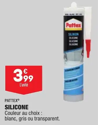 ALDI PATTEX silicone offre