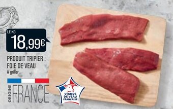 Match Produit tripier : foie de veau offre