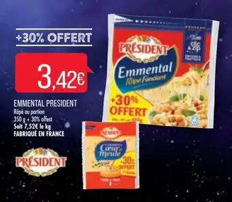 Match Emmental PRESIDENT offre
