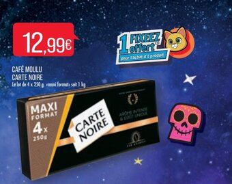 Match Café moulu CARTE NOIRE offre