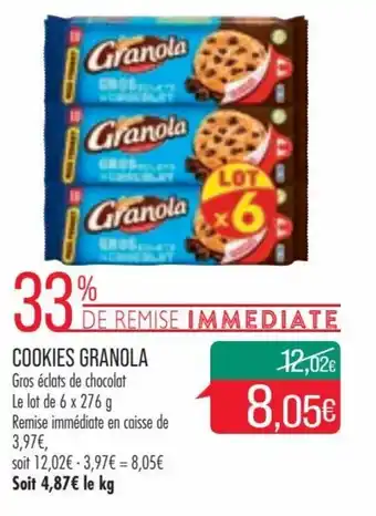 Cookies GRANOLA