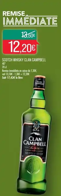 Scotch whisky CLAN CAMPBELL