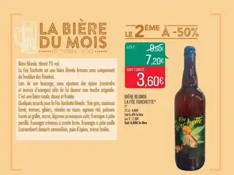 Match Bière blonde la fee torchette offre