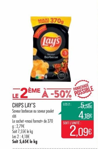 Match Chips LAY'S offre
