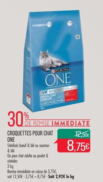 Match Croquettes pour chat ONE offre