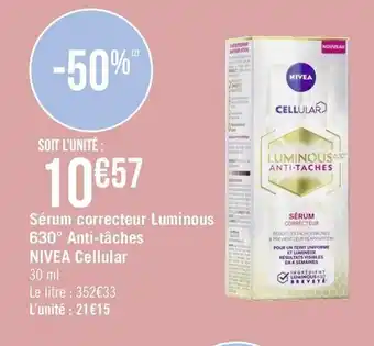 Sérum correcteur Luminous 630