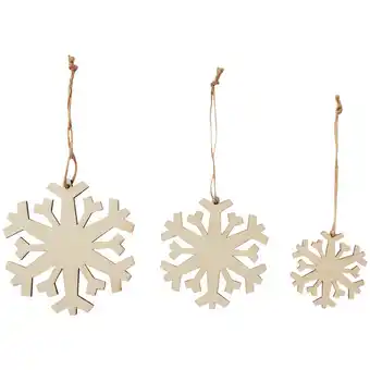 Action Suspensions de noël en bois offre
