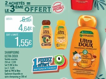 Match Shampooing Ultra Doux offre