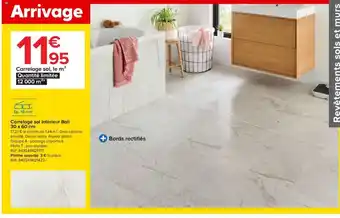 Castorama Carrelage Sol Intérieur Bali 30 x 60 Cm offre