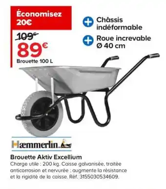 Brouette Aktiv Excellium