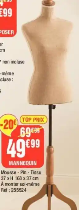La Foir'Fouille Mannequin offre
