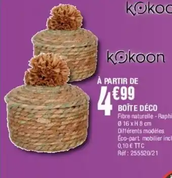 Boîte Déco
