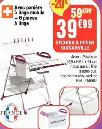 La Foir'Fouille Séchoir à Poser Tancarville offre