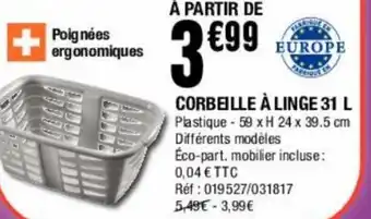 La Foir'Fouille Cordbelle à Linge 31 L offre
