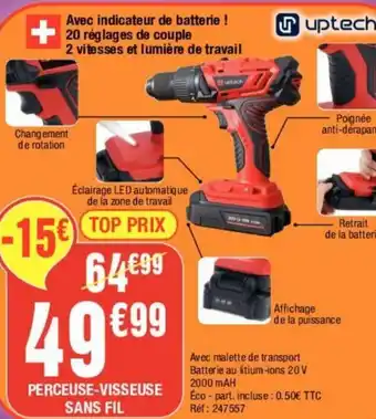 Perceuse-Visseuse Sans Fil